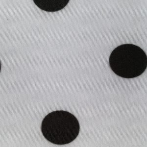 Lycra Bielastica Pois Lycra bielastica pois Bianco/Nero